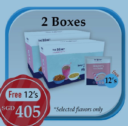 2 boxes Promotion package