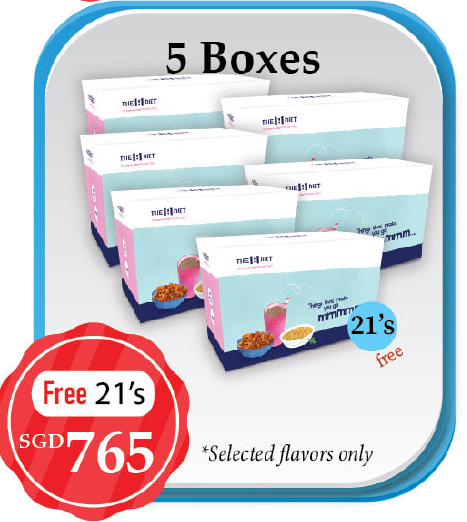 5+1 promotion package (6 boxes)